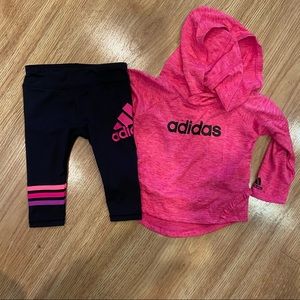 6month girls adidas matching outfit
